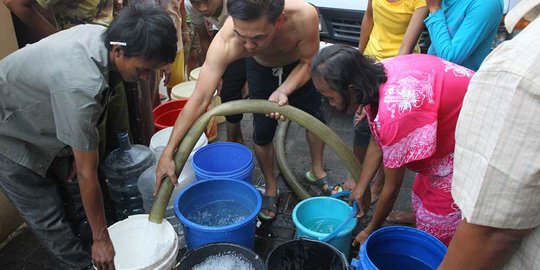 7 Dusun di bawah kaki Gunung Rinjani krisis air bersih