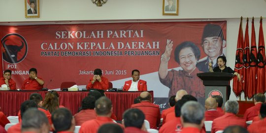 Megawati buka sekolah partai untuk calon kepala daerah PDIP