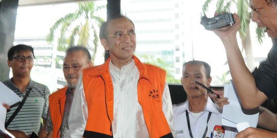 KPK baru akan tangguhkan penahanan SDA jika sakit parah