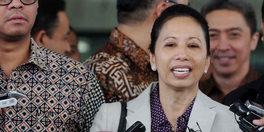 Menteri Rini buka suara soal isi transkripan hina Jokowi