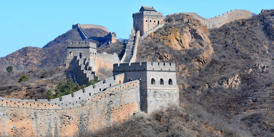30 persen Tembok Besar China hilang, sebagian batanya dimaling