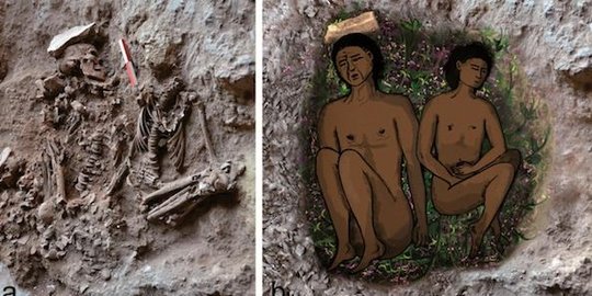 di kuburan berumur 12 ribu tahun di israel rev7