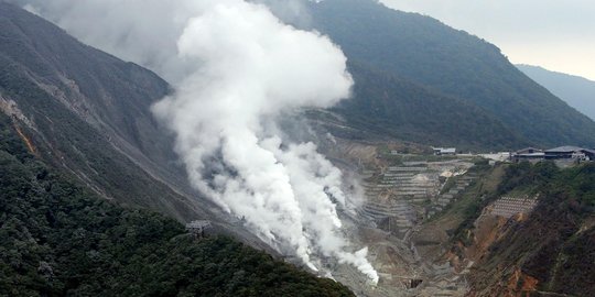 Aktivitas vulkanik Gunung Hakone kembali ancam warga Tokyo