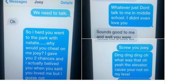Bocah 11 tahun ini kirim SMS putus cinta paling sadis sedunia