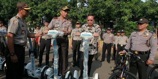 Kapolda Metro perintahkan anak buah patroli ke gang pakai sepeda