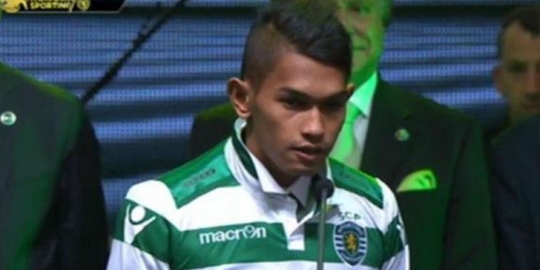 Martunis sudah diperkenalkan Sporting Lisbon