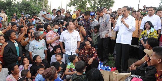 Terobosan Jokowi atasi pengungsi letusan Gunung Sinabung