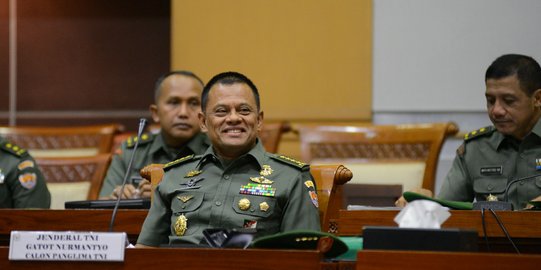 Rapat paripurna, DPR sahkan Jenderal Gatot sebagai Panglima TNI