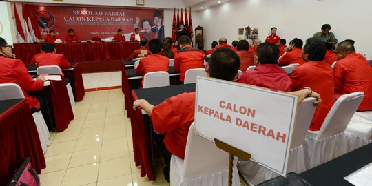 Digembleng sepekan, ini kata calon kepala daerah PDIP