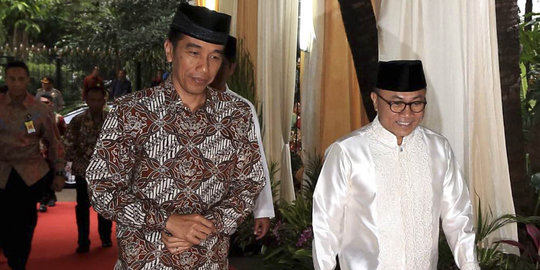 Temui Jokowi di Istana, Ketua MPR bawa dua agenda penting