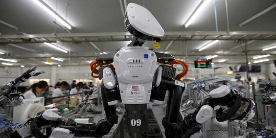 Jepang pekerjakan robot jadi buruh pabrik