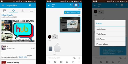 Sudah update? BBM tampil dengan wajah dan beragam fitur baru