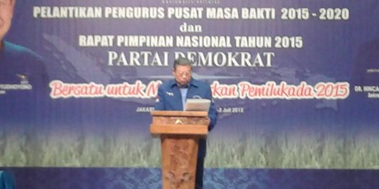 SBY klaim Demokrat peduli & beri solusi pada masalah bangsa
