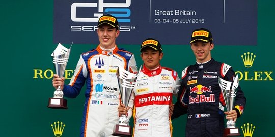 Rio Haryanto raih kemenangan ketiga di GP2 musim ini