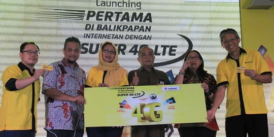 Indosat super 4G LTE hadir bagi masyarakat Balikpapan