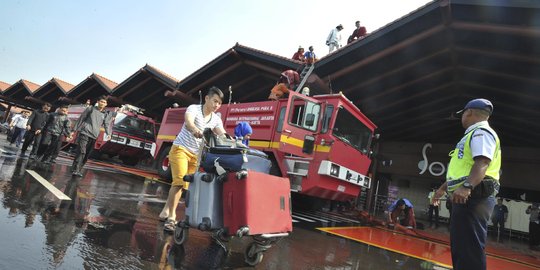 Polisi sentil Bandara Soekarno-Hatta soal sistem pemadam kebakaran