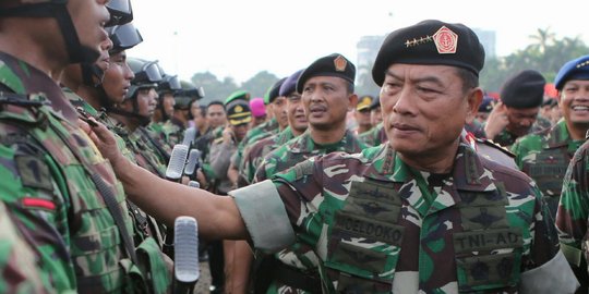 Ini hasil kinerja Jenderal Moeldoko selama menjadi Panglima TNI