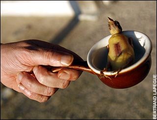 masakan dari burung ortolan