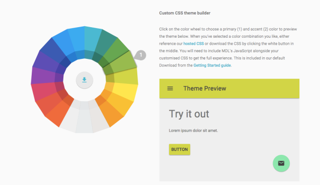 material design lite