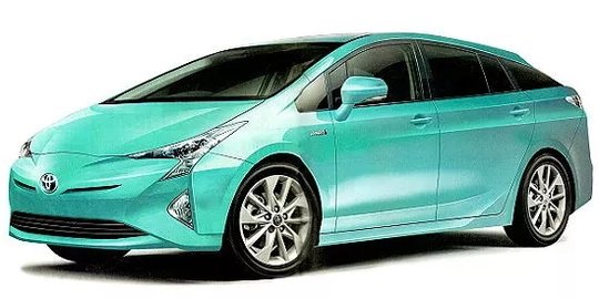 Wujud Toyota Prius 2016 akhirnya terkuak