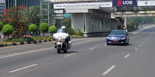 Ini penjelasan TNI AU soal mobil jenderal di Car Free Day