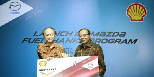 Mazda gandeng Shell untuk pengisian BBM berhadiah