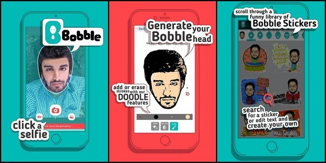 Ciptakan stiker  pakai wajah  sendiri di aplikasi  ini 