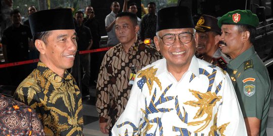 Presiden Jokowi hadiri buka puasa bersama di Gedung KPK