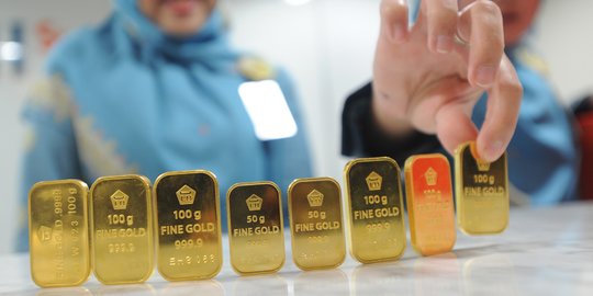 Sepekan jelang Lebaran, harga emas naik tipis