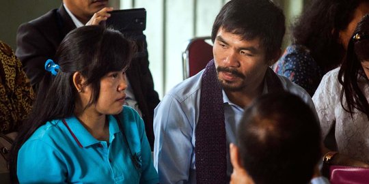 Tangis bahagia Mary Jane dijenguk Manny Pacquiao