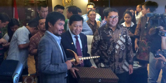 Ketua DPR: Pacquiao ciri gentleman dan petarung sejati