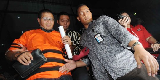 KPK resmi tahan lima tersangka kasus suap PTUN Medan
