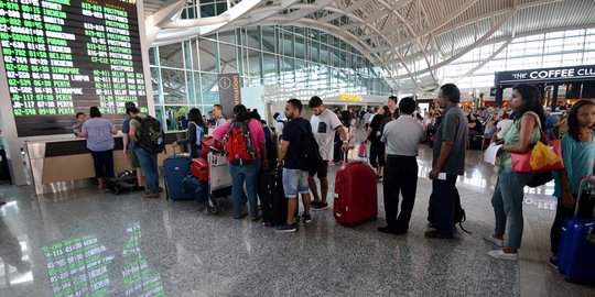 Garuda batalkan penerbangan hingga pukul 16.00 WITA di Ngurah Rai