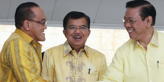 Akbar Tandjung tak yakin Jusuf Kalla bikin Agung & Ical benar islah