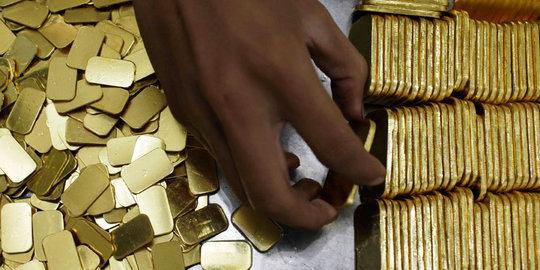 Harga emas Antam dibuka stagnan Rp 551 ribu per gram