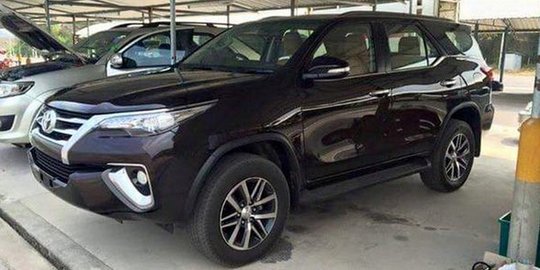 Toyota Fortuner versi 2016 tunjukkan wujud aslinya