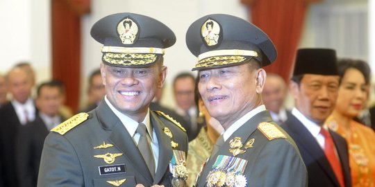 1664 Prajurit TNI iringi serah terima Panglima TNI