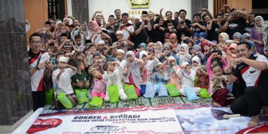 TACI Tangerang Bukber dan Berbagi Kepada Anak Yatim Piatu