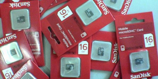 SanDisk telah memproduksi 2 miliar kartu microSD