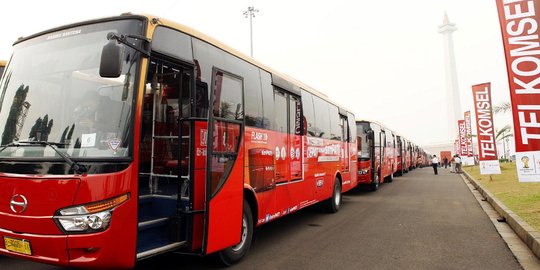 Transjakarta batasi waktu operasional armadanya saat malam takbiran