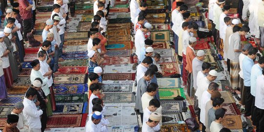 Ini doa yang dilafalkan saat 7 kali takbir dalam salat Id