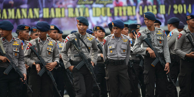 1.500 Personel gabungan amankan malam takbiran di Medan