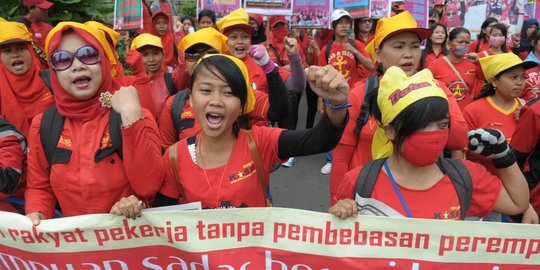 7.746 Buruh di Jawa Timur adukan pelanggaran THR