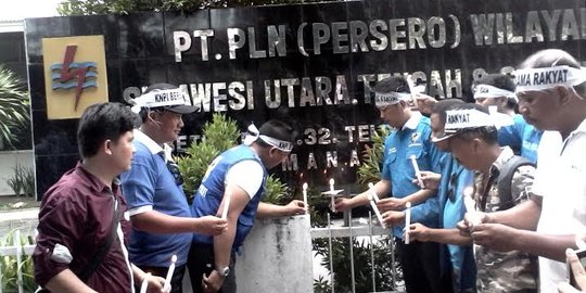 THR belum cair, pekerja outsourcing ancam duduki Kantor PLN Solo