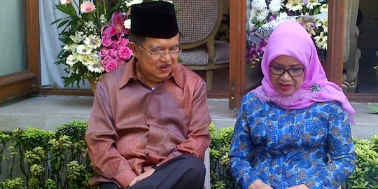 Wakapolri Budi Gunawan sampai Agung Laksono hadir open house JK