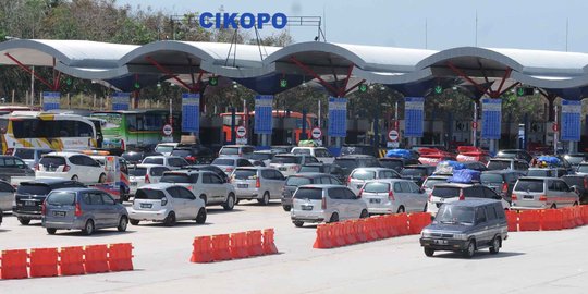 15 Gardu tol Cipali dimaksimalkan sambut arus balik 