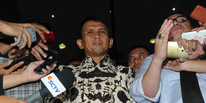 Wajah letih Gubernur Sumut usai diperiksa KPK selama 12 jam