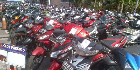 147 Sepeda motor milik pemudik di Solo akan diangkut ke Jakarta