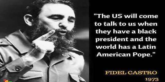 42 Tahun lalu, Fidel Castro ramal Amerika buka hubungan dengan Kuba