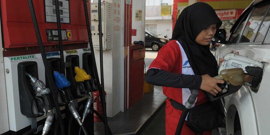 Resmi diluncurkan, Pertalite dijual seharga Rp 8.400 per liter